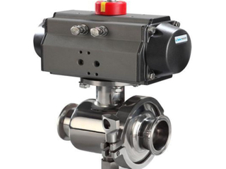 FM600-Q7 Series Pneumatic Sanitary Degree Ball Valves
