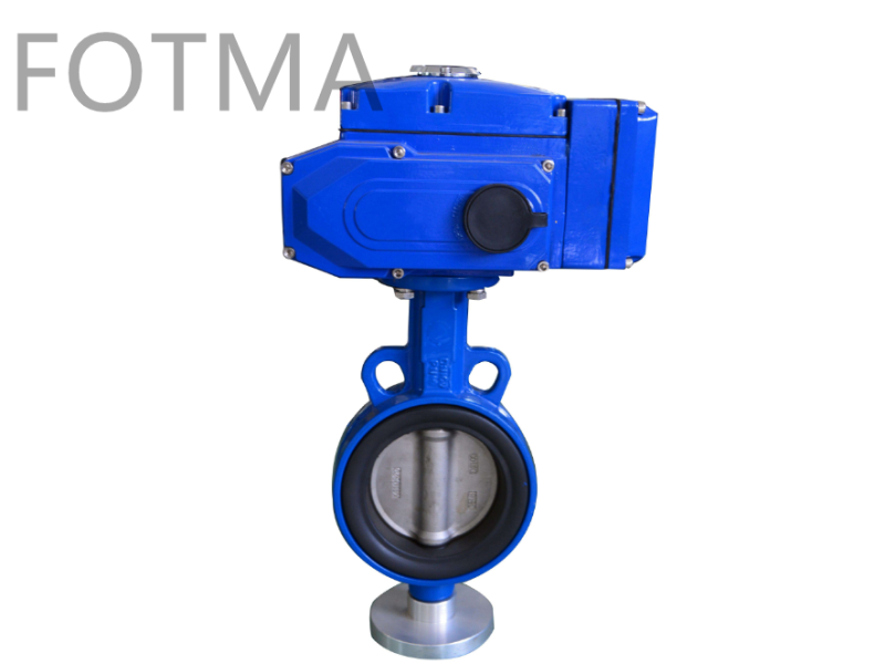 FM600-D1 Series Pneumatic Soft Sealed Butt Clamp Butterfly Valves