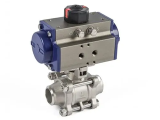 FM600-Q1 Series Pneumatic Three-piece Ball Valves