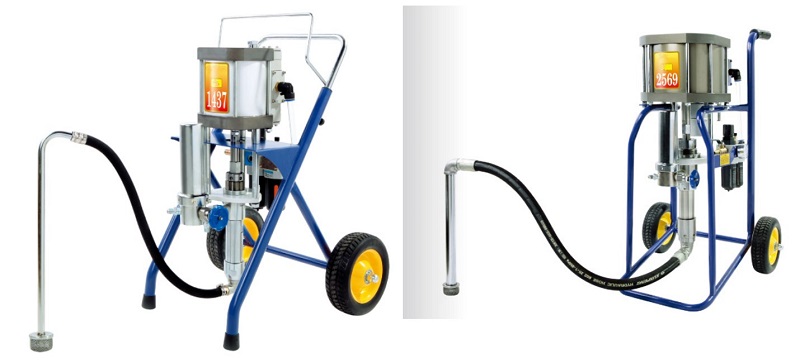 FM Pneumatic Plunger Spraying Machine