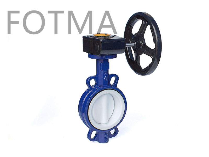 FM600-D1 Series Pneumatic Soft Sealed Butt Clamp Butterfly Valves