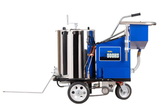 FM-500HS Hot Melt Hand Push Double Scatter Marking Machine