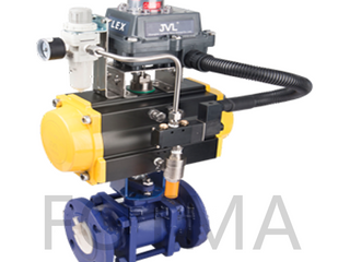 FM600-Q15 Series Pneumatic Lined Ceramic Valves