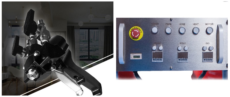 Digital Display High Pressure Polyurethane/Polyurea Spraying Equipment