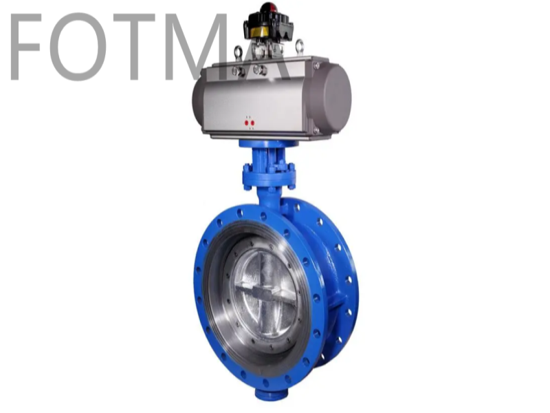 FM600-D1 Series Pneumatic Soft Sealed Butt Clamp Butterfly Valves