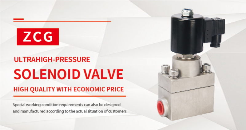 ZCG Ultra High Pressure Solenoid Valves