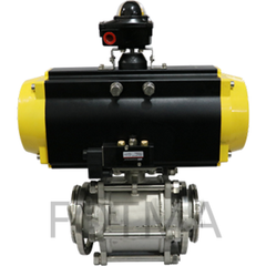 FM600-Q9 Series Pneumatic High Vacuum Ball Valves