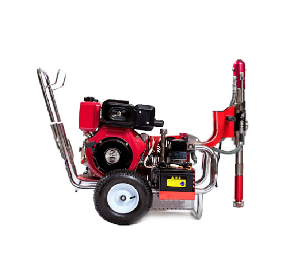 Large Flow Putty Spraying Machine